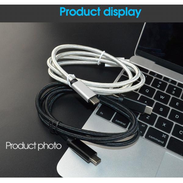 Picture of USB3.1 Gen2 cable 10Gbps 100W（Nylon jacket）